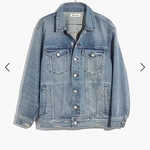 MADEWELL Trucker Oversized Jean Jacket